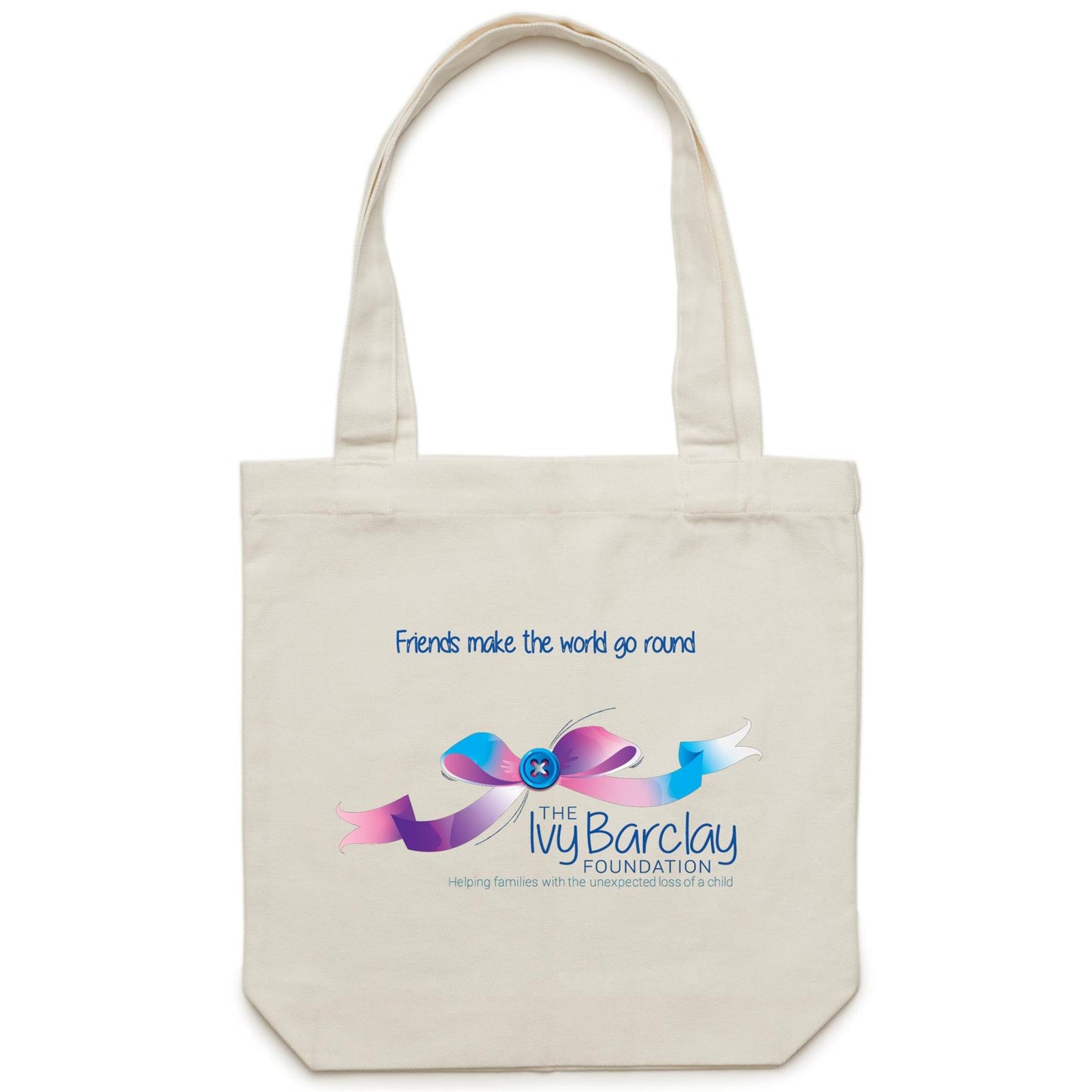 Artwork By Ivy's Friends - Canvas Tote Bag